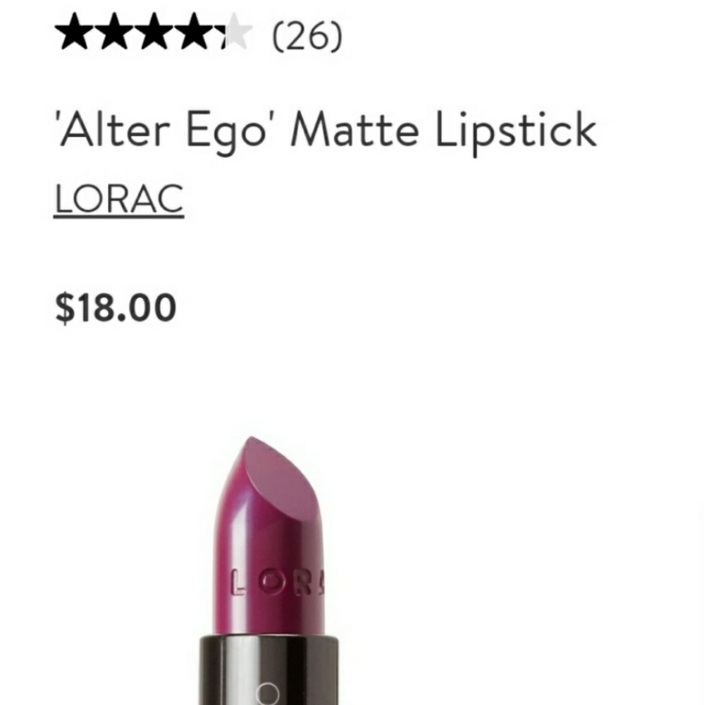 🆕️Lorac Alter Ego Lipstick Jet Setter - Picture 2 of 4